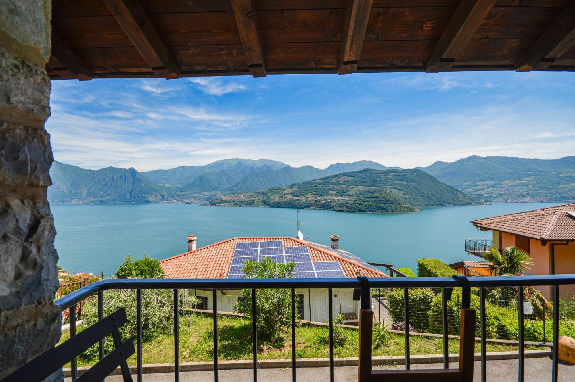 Lago Di Iseo - Lake View House 塔韦尔诺拉贝尔加马斯卡 外观 照片